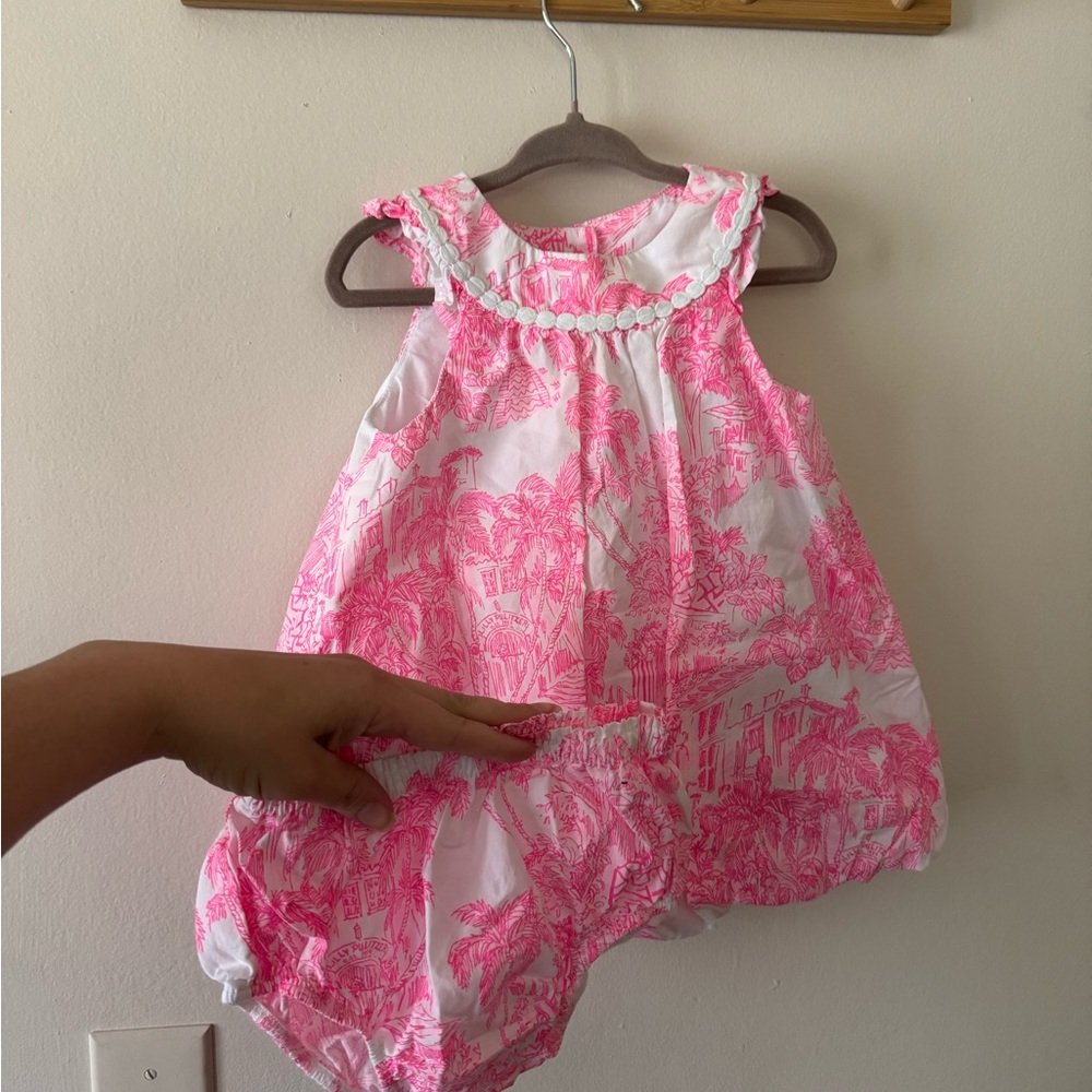 Lilly Pulitzer Paloma Bubble Dress and Bloomers